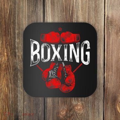 Boxing Vintage Boxing Coaster