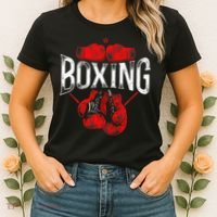 Boxing Vintage Boxing Women's T-Shirt thumb 2