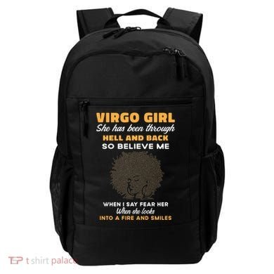 Black Virgo Born August September Birthday Meaningful Gift Backpack