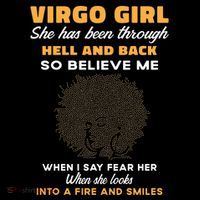 Black Virgo Born August September Birthday Meaningful Gift Ornament thumb 1