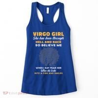 Black Virgo Born August September Birthday Meaningful Gift Women's Tank Top thumb 0