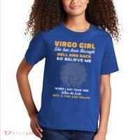 Black Virgo Born August September Birthday Meaningful Gift Kids T-Shirt thumb 2