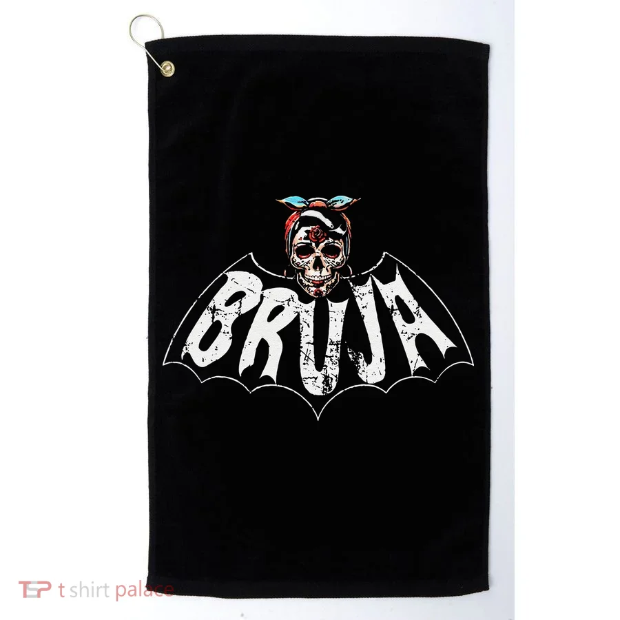 Bruja Vintage Bat Gift Golf Towel