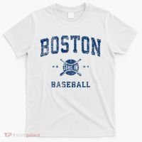 Boston Vintage Baseball Throwback T-Shirt thumb 0