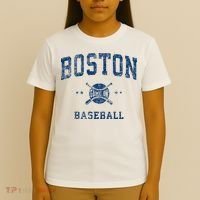 Boston Vintage Baseball Throwback T-Shirt thumb 4