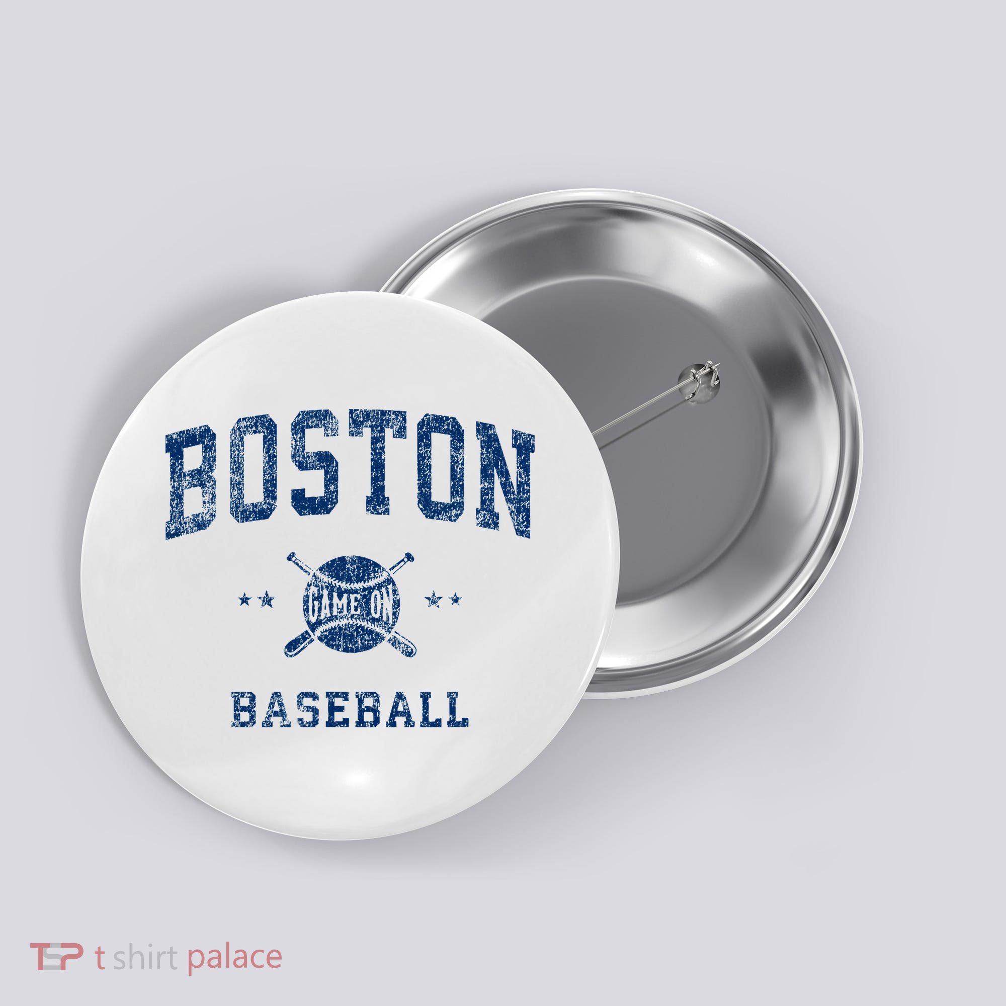 Boston Vintage Baseball Throwback Button