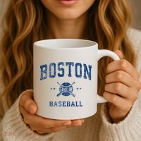 Boston Vintage Baseball Throwback Coffee Mug thumb 3