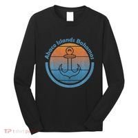 Bahama Vibes Bahamian Sailing Anchor Abaco Islands Bahamas Long Sleeve Shirt thumb 0