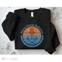 Bahama Vibes Bahamian Sailing Anchor Abaco Islands Bahamas Sweatshirt thumb 2