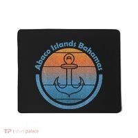 Bahama Vibes Bahamian Sailing Anchor Abaco Islands Bahamas Mousepad thumb 0