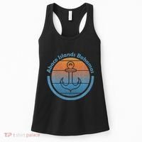 Bahama Vibes Bahamian Sailing Anchor Abaco Islands Bahamas Women's Tank Top thumb 0