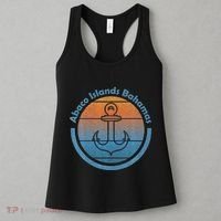 Bahama Vibes Bahamian Sailing Anchor Abaco Islands Bahamas Women's Tank Top thumb 3
