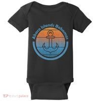 Bahama Vibes Bahamian Sailing Anchor Abaco Islands Bahamas Baby Bodysuit thumb 0