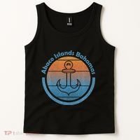 Bahama Vibes Bahamian Sailing Anchor Abaco Islands Bahamas Tank Top thumb 2