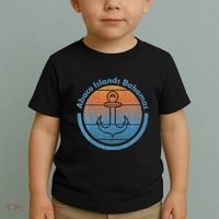 Bahama Vibes Bahamian Sailing Anchor Abaco Islands Bahamas Toddler T-Shirt thumb 2
