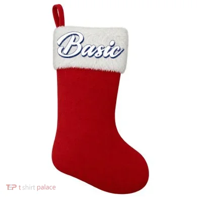 Basic Vintage Christmas Stocking