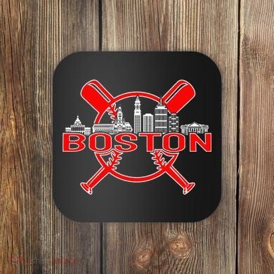 Boston Vintage Baseball Coaster