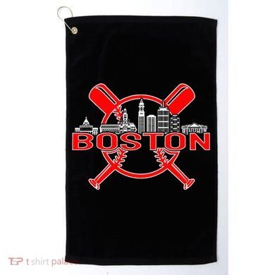 Boston Vintage Baseball Golf Towel