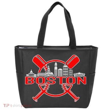 Boston Vintage Baseball Tote Bag