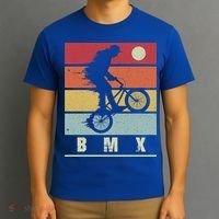 Bmx Vintage Bike Fans Kids Gift Boys Bmx Gift T-Shirt thumb 3