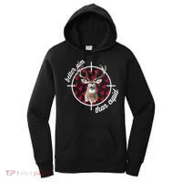 Boy Valentines Bucked Better Aim Than Cupid Deer Hunting Women's Hoodie thumb 0