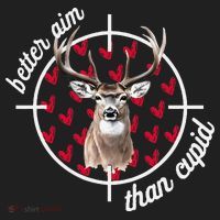 Boy Valentines Bucked Better Aim Than Cupid Deer Hunting Tumbler thumb 3