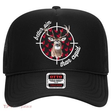 Boy Valentines Bucked Better Aim Than Cupid Deer Hunting Hat