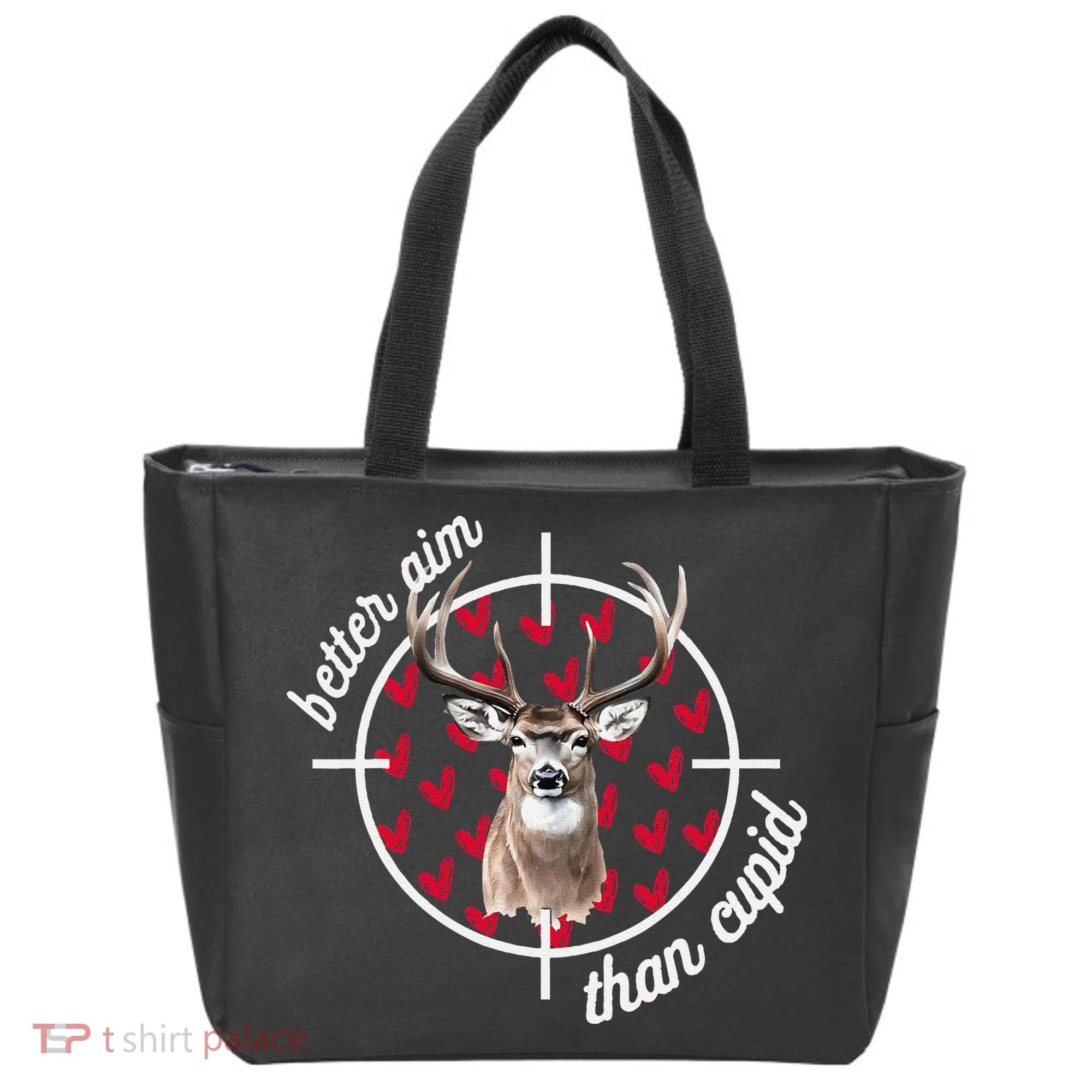 Boy Valentines Bucked Better Aim Than Cupid Deer Hunting Tote Bag