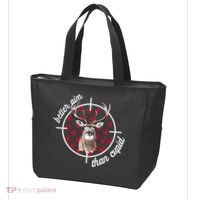Boy Valentines Bucked Better Aim Than Cupid Deer Hunting Tote Bag thumb 3