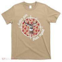 Boy Valentines Bucked Better Aim Than Cupid Deer Hunting T-Shirt thumb 0
