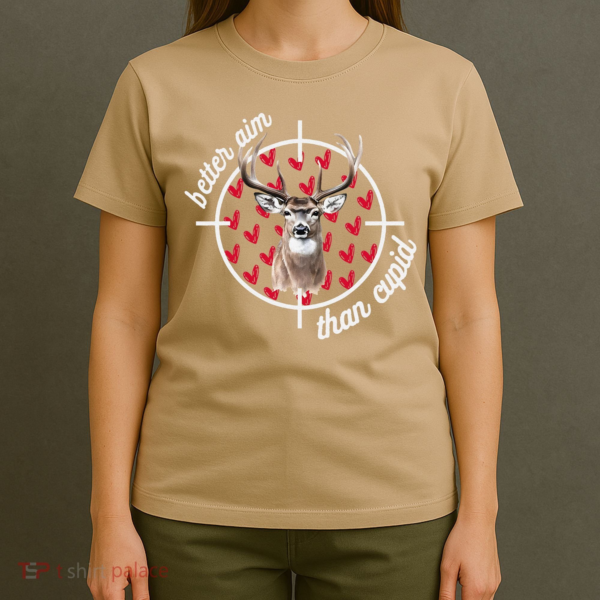 Boy Valentines Bucked Better Aim Than Cupid Deer Hunting T-Shirt