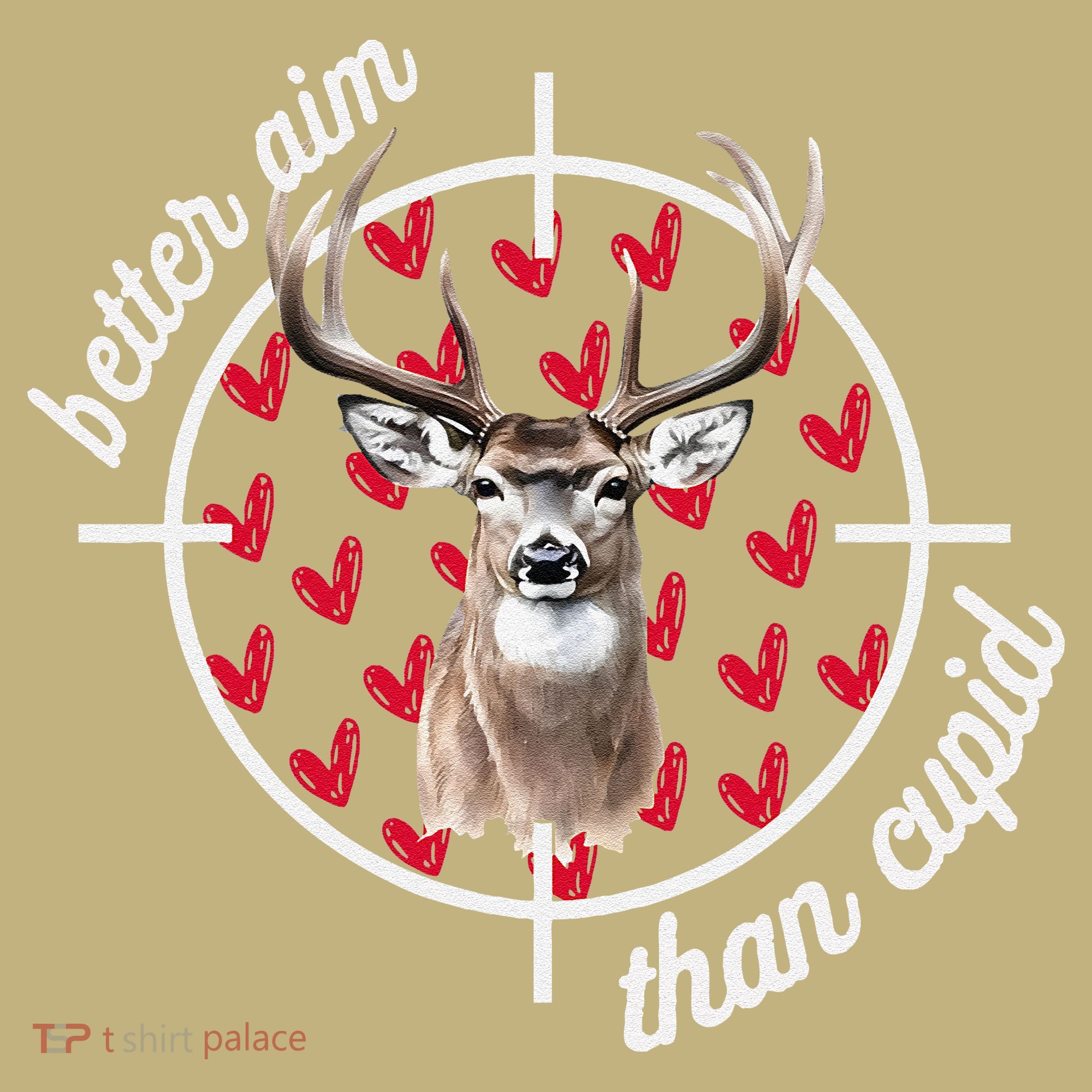 Boy Valentines Bucked Better Aim Than Cupid Deer Hunting Button