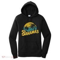 Bahamas Vacation Beach Palm Retro Tropical Women's Hoodie thumb 0