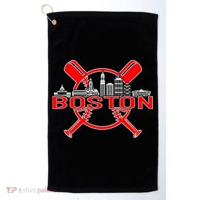 Boston Vintage Baseball Golf Towel