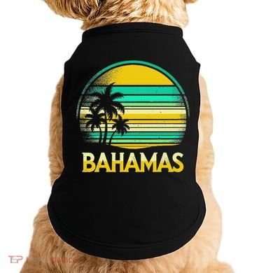 Bahamas Vacation Beach Doggie Tank