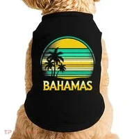 Bahamas Vacation Beach Doggie Tank thumb 0