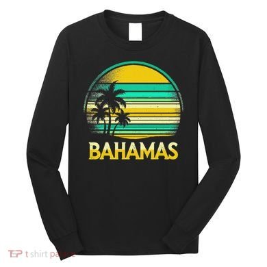 Bahamas Vacation Beach Long Sleeve Shirt