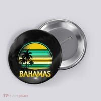 Bahamas Vacation Beach Button thumb 0