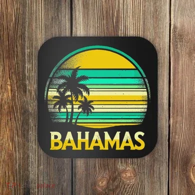 Bahamas Vacation Beach Coaster