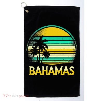 Bahamas Vacation Beach Golf Towel