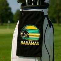 Bahamas Vacation Beach Golf Towel thumb 2
