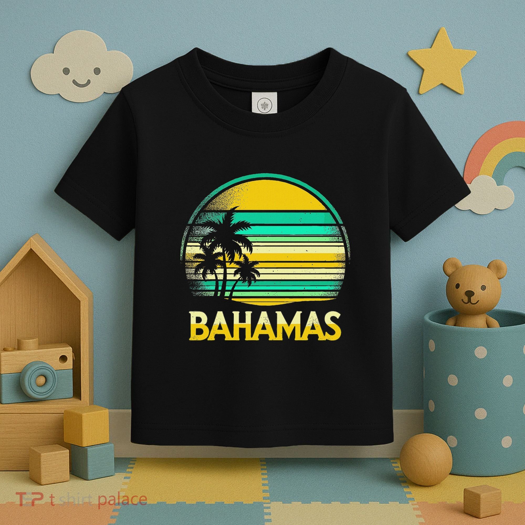 Bahamas Vacation Beach Toddler T-Shirt