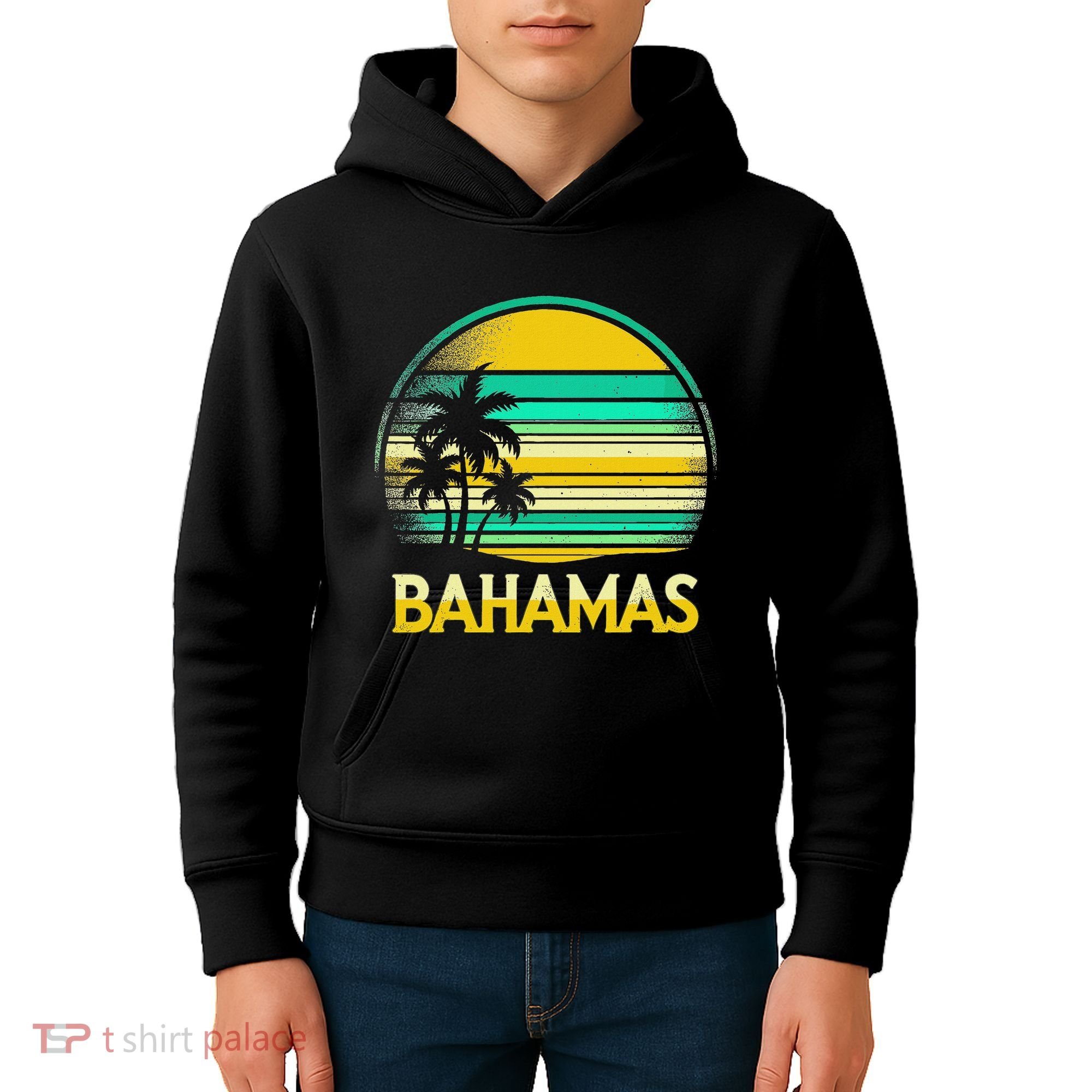 Bahamas Vacation Beach Kids Hoodie