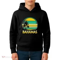 Bahamas Vacation Beach Kids Hoodie thumb 4