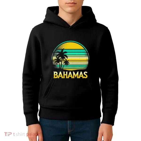Bahamas Vacation Beach Kids Hoodie