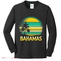 Bahamas Vacation Beach Kids Long Sleeve Shirt thumb 0
