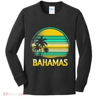 Bahamas Vacation Beach Kids Long Sleeve Shirt thumb 0