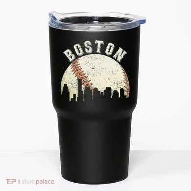 Boston Vintage Baseball Distressed Tumbler