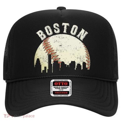 Boston Vintage Baseball Distressed Hat