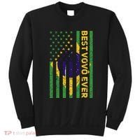 Best Vovô Brazil American Flag Sweatshirt thumb 0